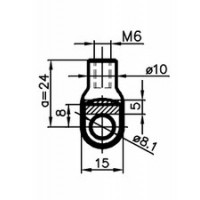 Mocowanie oczkowe - 25476