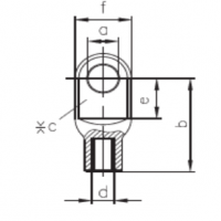 Mocowanie oczkowe - 25346