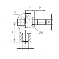 Łącze przegubowe ze sworzniem - 26551
